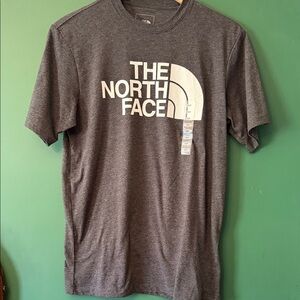 The North Face Mens S Half Dome Tee Charcoal Outdoor Hiking NWT
